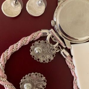 Vintage Silver Jewelry Set